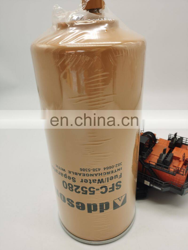 hot selling excavator spare parts fuel-water separator 382-0664 438-5386 for E320D2 E336D2