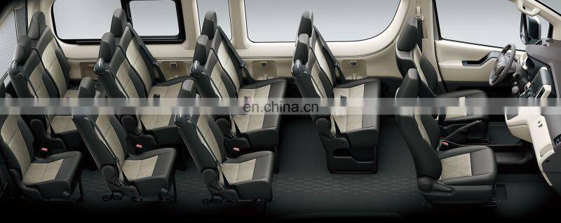 MAICTOP car accessories rear liscence platetrim moulding chromed for haice 2019 japanese car