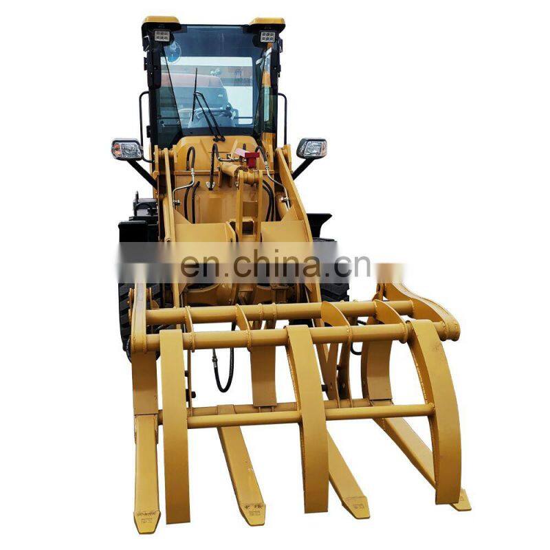 China Mini Top Garden Loader Compact Articulated Wheel Loader For Sale