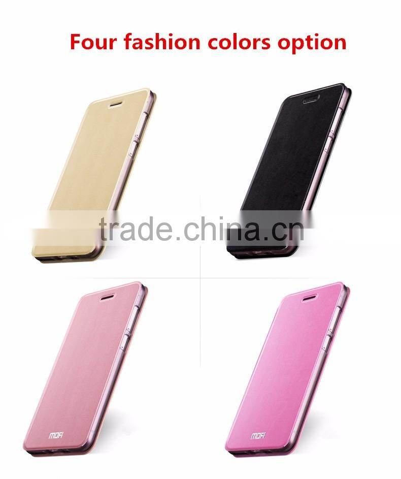 MOFi Original Celulares Housing for Xiaomi Mi Max, Mobile Phone Blank Leather Flip Cover Case for Xiaomi Max