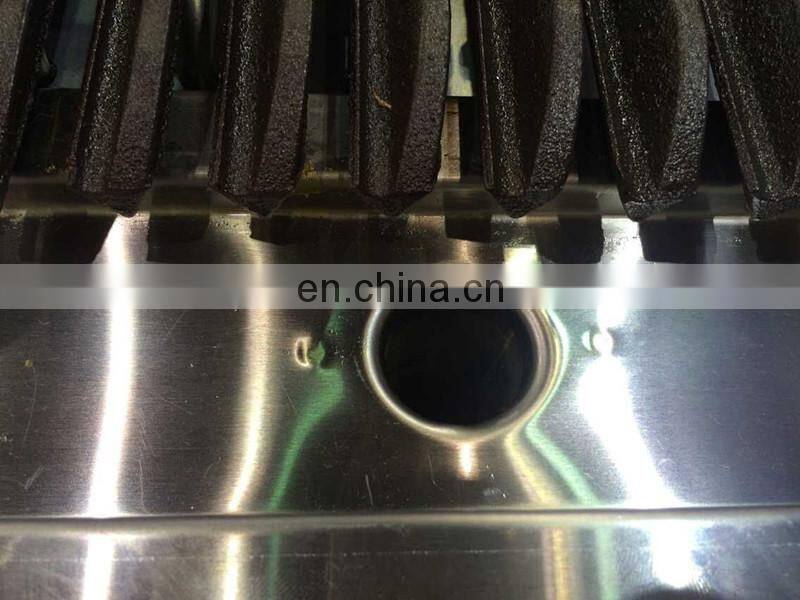 Industrial Indoor Stainless steel gas Lava stone grill with Gas CE certificate