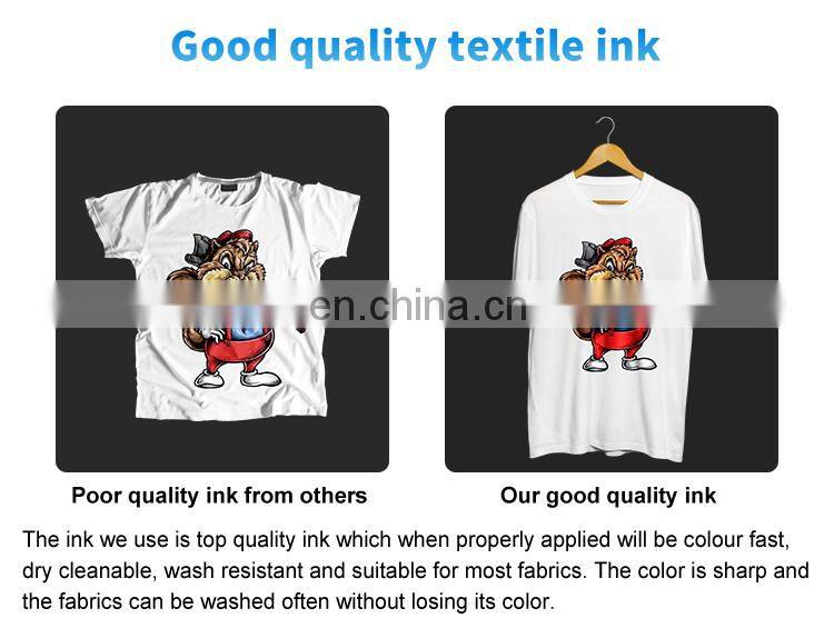 4 stations TS1590N garment textile t shirt printer