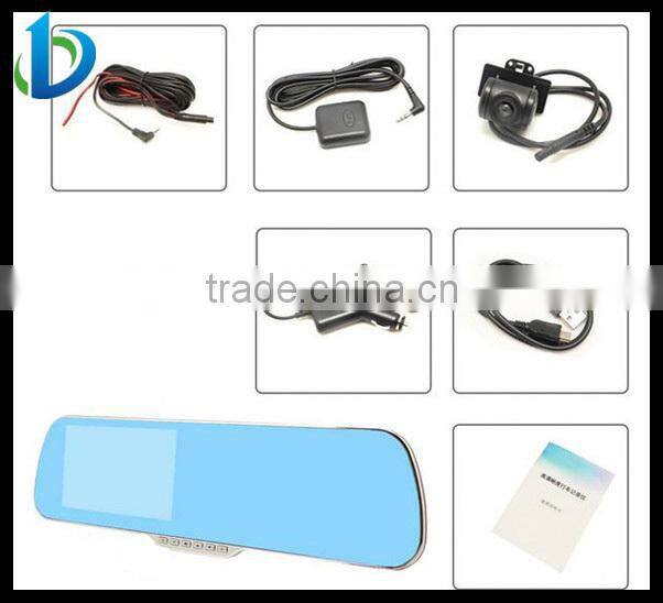 5 inchs screen Android rearview mirror backup camera
