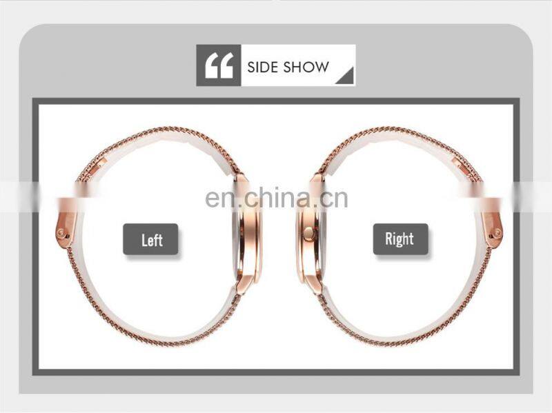 luxury SKMEI 1528 ladies wrist watch stainless steel female women watches