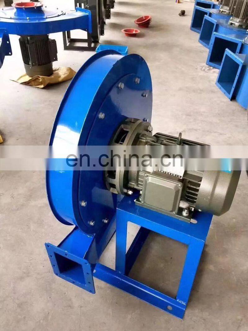 Model 9-19 Stainless Steel High Temperature High Pressure Centrifugal Blower Fan for Grain Transport