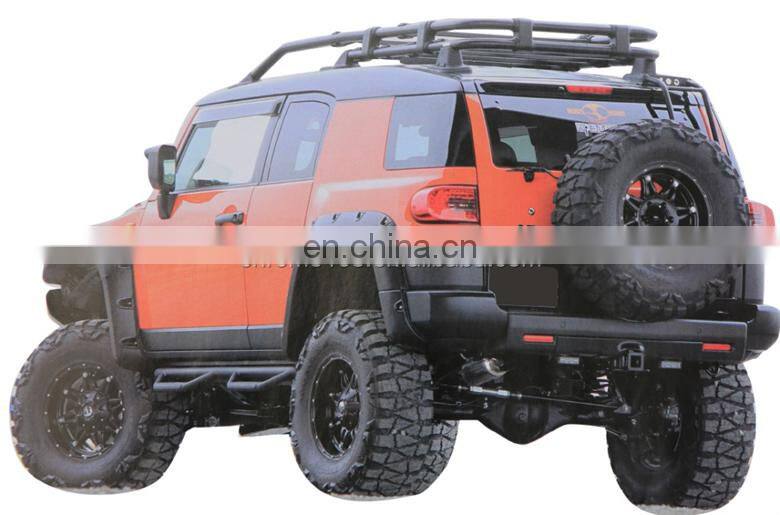 Car Accessories black Fender Trim for FJ Cruiser 2007+ auto Fender Flares from Maiker body kits