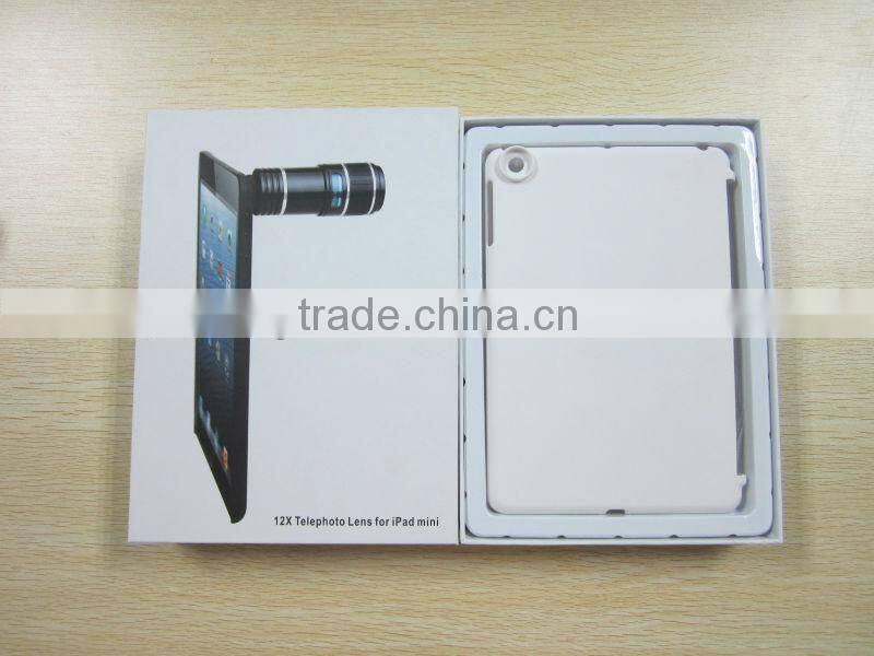 2013 NEW 12X Optical Zoom Telephoto Lens For iPad Mini with Case