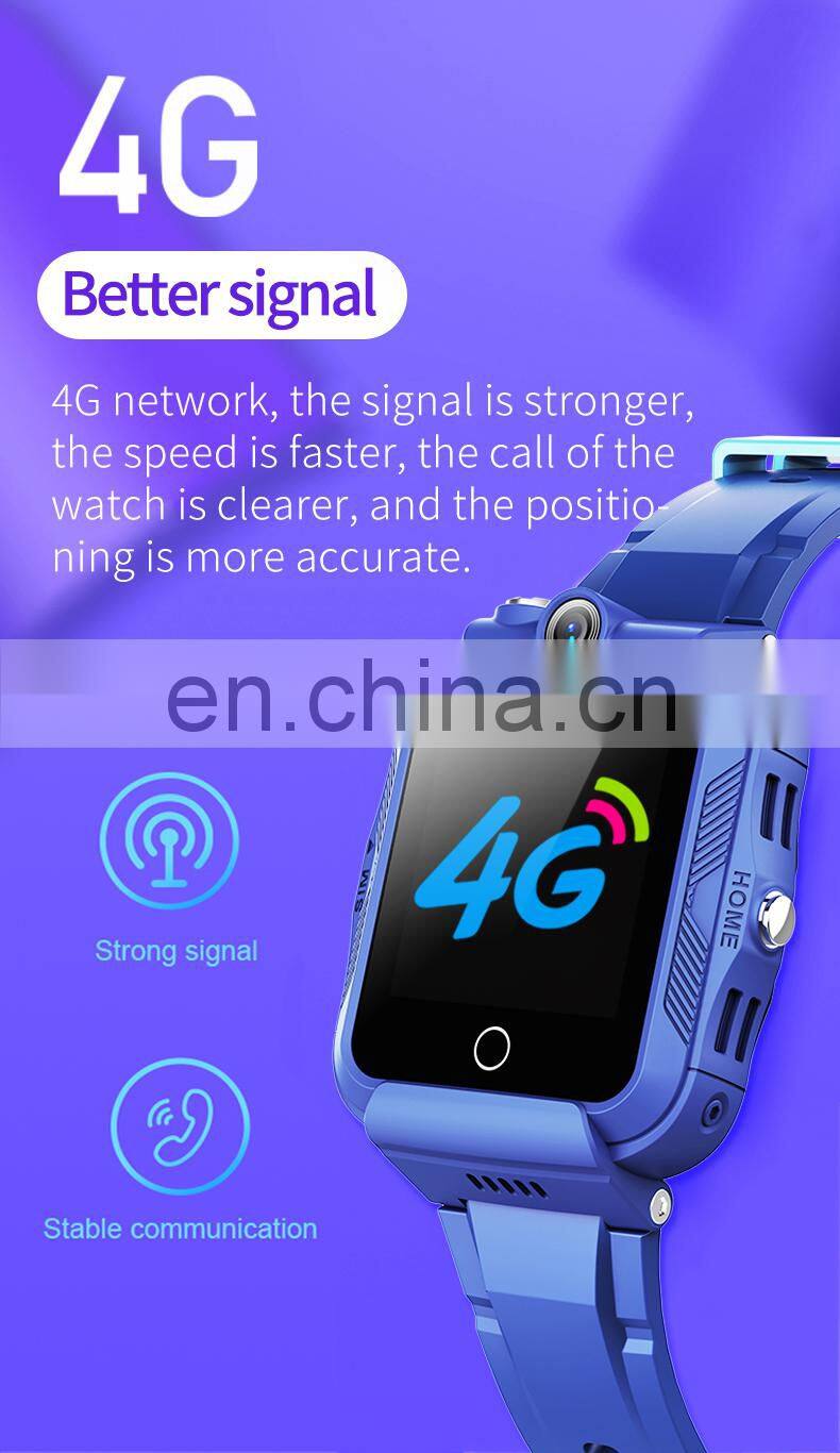 4G Video Call Kids Gps Smart Wearable Devices, SOS Remote Monitor Mobile Watch Phones For Children For Boys Girls Watches