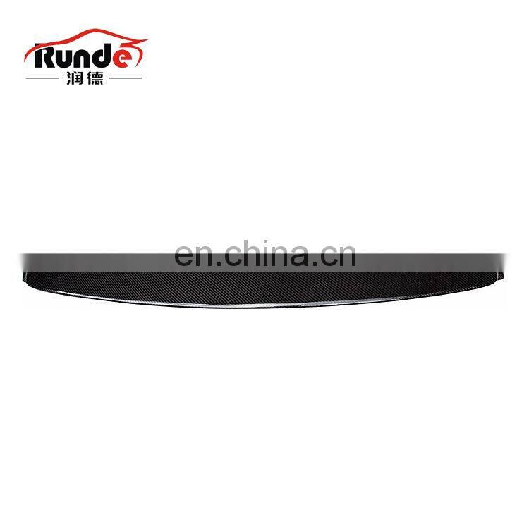 Runde Hot Sale Brilliant Quality AC Style Auto Carbon Fiber rear Spoiler for 2005-2012 BMW 3Series E90 Spoiler