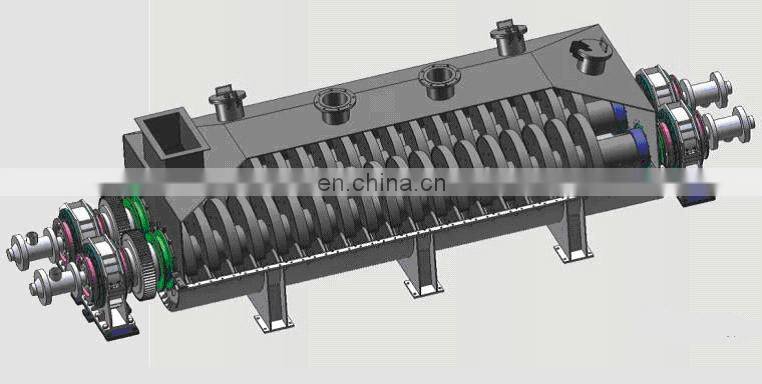 Best Sale sus304 High Efficiency Paddle Drying For Solution