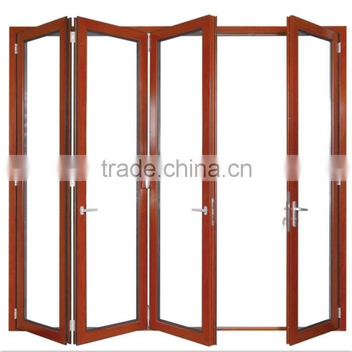 Hot Product Custom Made Aluminum Exterior Glass Folding Doors