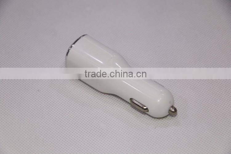 Premium car charger dual USB 2.1A auto charger have 5v 2.1Amp 2.1A output with premium design