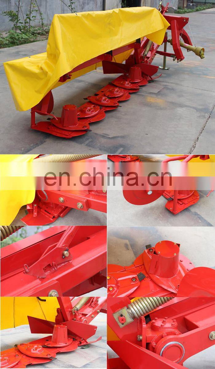High efficiency Dairy Farm Equipment 4- 8 discs rotary disc mower