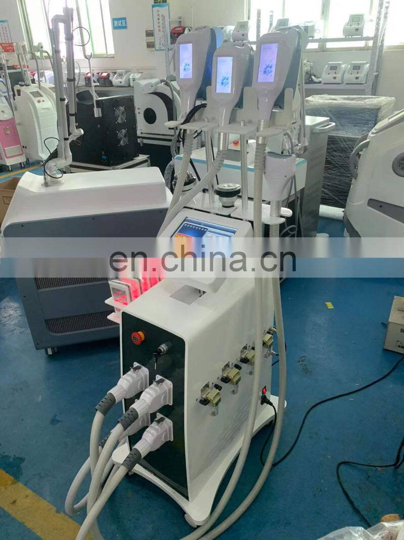 cryo 360 machine price/fat removal machine body slimming machine fat freezing with laser pads