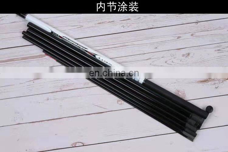 super hard fresh water super hard telescopic hand pole carp carbon taiwan fishing rod