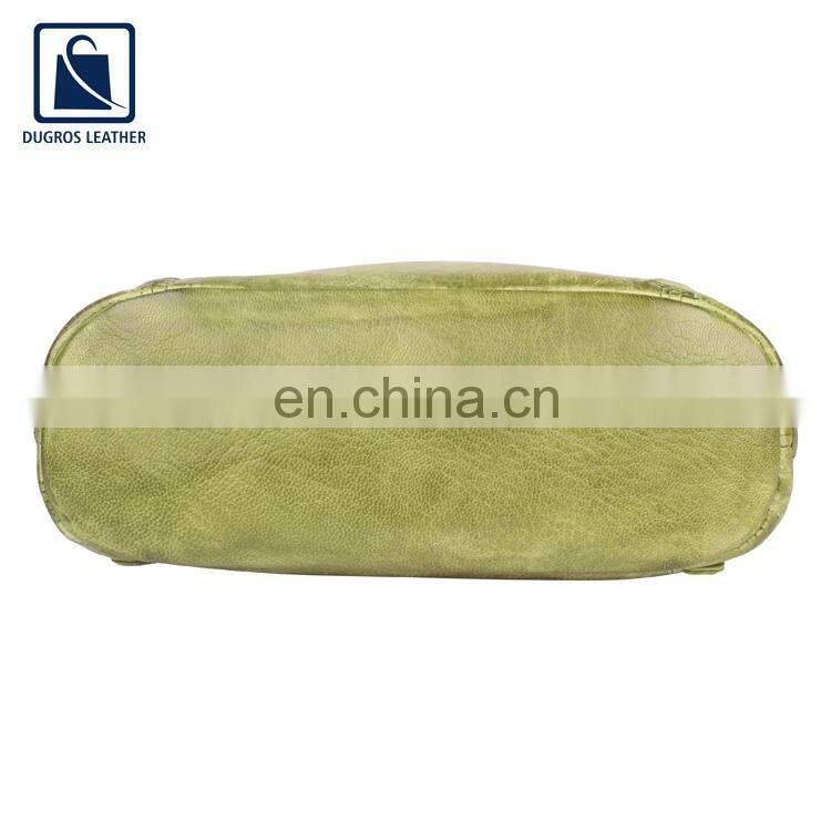 Anthracite Fitting Zipper Closure Type Luxury and Modern Design Fashion Designer Women Genuine Leather Shopper Shopping Bag