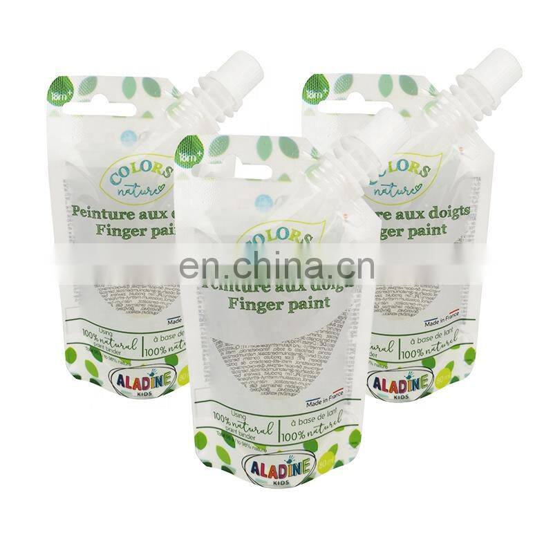 doypack liquid soap / liquid soap doypack pouch / plastic spout liquid soap packaging bag