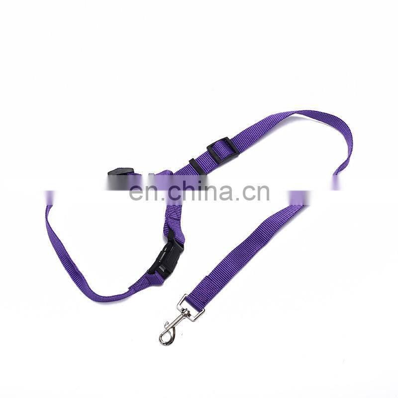Pet Products Universal Practical Cat Dog Safety Adjustable Car Seat Belt Harness Leash Puppy Seat-belt Travel Clip Strap Leads