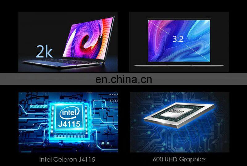 New technology products CHUWI GemiBook 13 inch 12GB 256GB Win 10 Home J4115 Quad Core Dual Band WiFi laptop computer