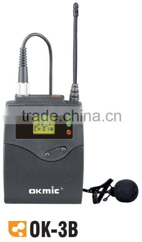OK-8008 UHF/PLL eight Channels wirelesss microphone system