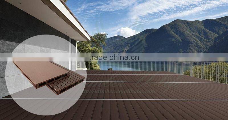 Fashionable styles WPC ourdoor flooring profile on sale