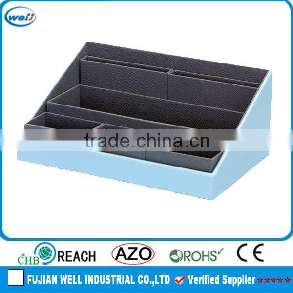 PU leather handmade decorative box for office
