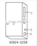Mini pabx 208 telephone switch pabx for small business