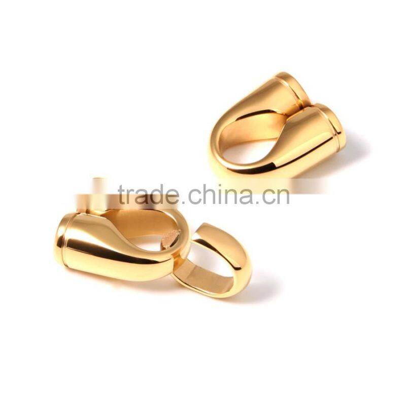 High Class Luxury Jewelry Clasp, Quality Leather Bracelet Clasp, Hot 925 Sterling Silver Clasp in Europe