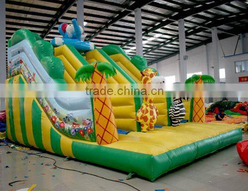 New PVC slide sea horse slide