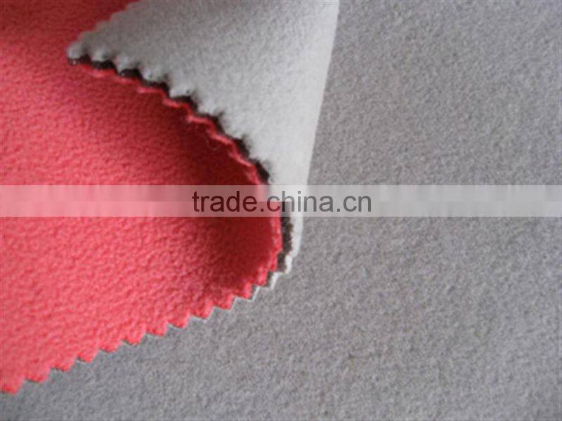 Waterproof stretch fabric 4 way stretch suede satin fabric