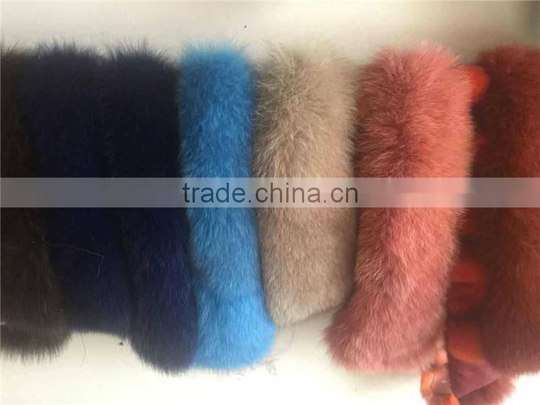 Fox Fur Piates Raw Material Fox Fur Natural Or Dyed