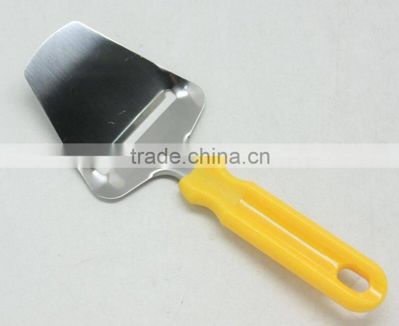 NEW DESIGNED PLASTIC & STAINLESS STEEL CHEESE SERVER, TRANSPARENT