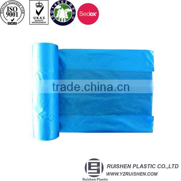 Transparent Customer Printed Logo Vest Rolling Packing Bags