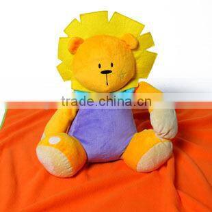 Blanket Baby Toy / Baby Cartoon Blanket with soft toys