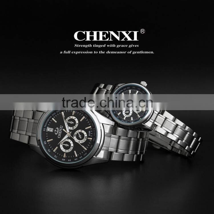 2015 Fashion Curren watches sport stainless steel waterproof Japan quartz Movt 018AM&LS