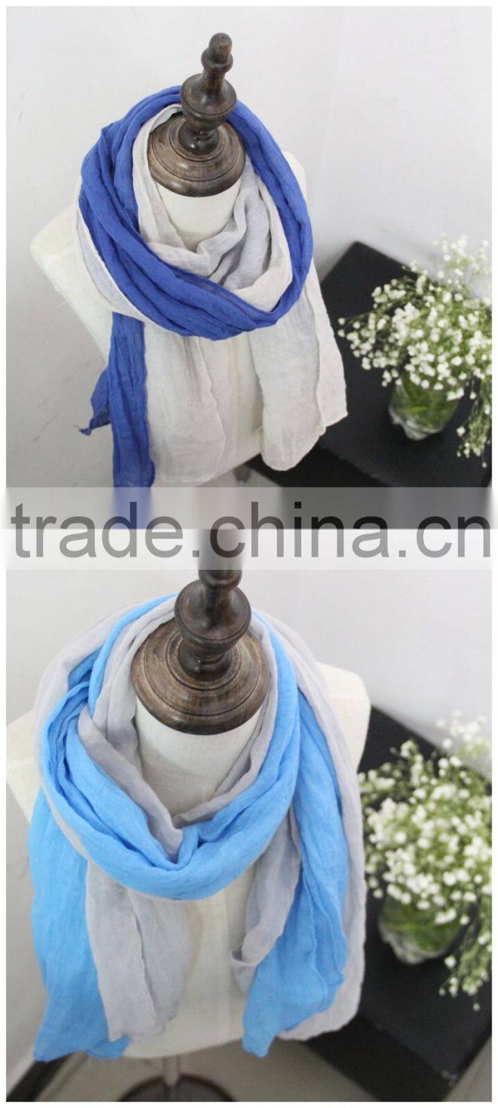 Daily Trend-all Plain Color Matching Cotton Polyester Fashion Baby Girls Boys Scarf