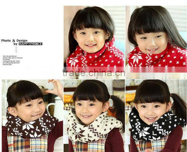 Warm Knitted Snow Baby Winter Scarf