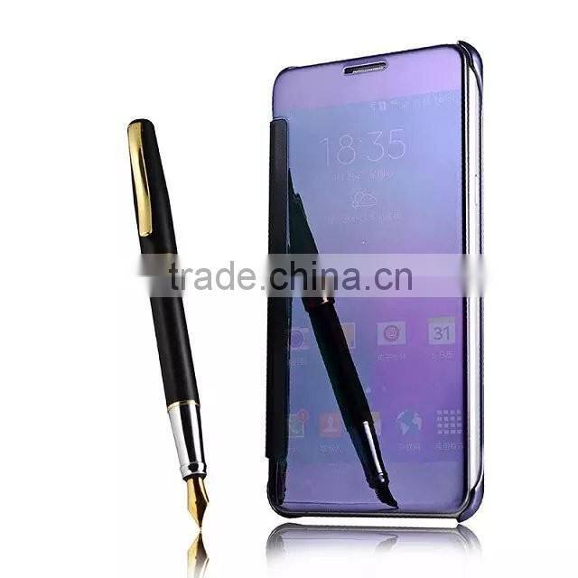 Mirror Clear View Slim Flip Leather Case Cover for huawei mate8