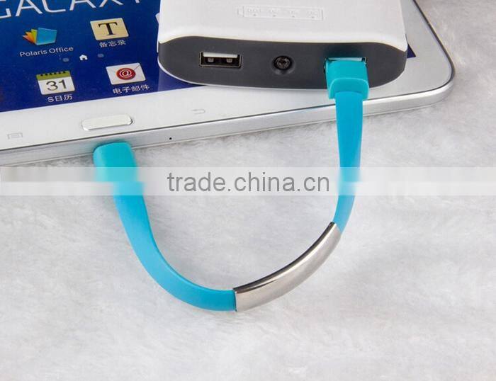 Popular Gift ! Flat Micro USB Charger Cable Bulk For Andoird Iphone