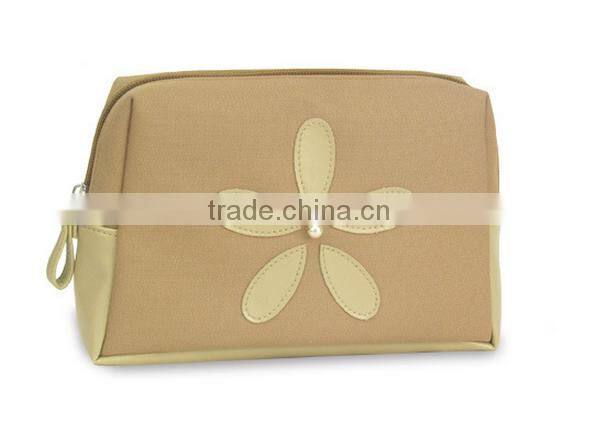 Autumn and winter oval oxford cosmetic bag korea big simple new style handbag