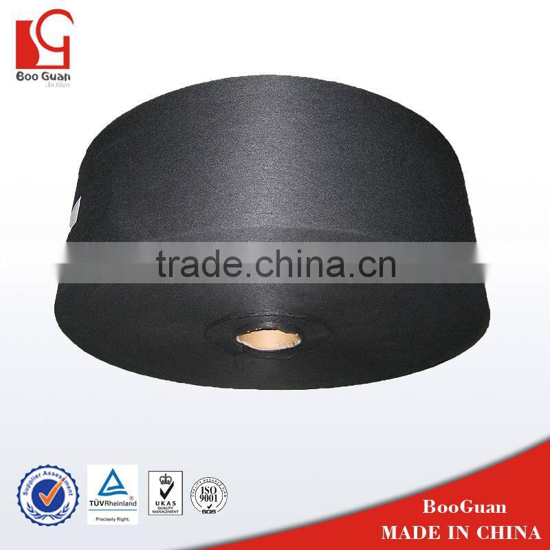 activated carbon polyester air filter rolls pads felt