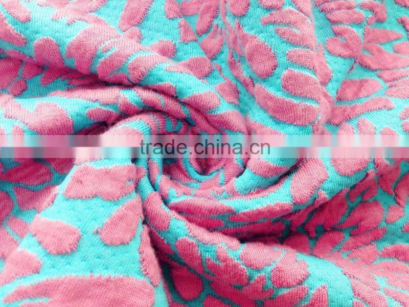 Alibaba china new style T/R jacquard fabirc for girls