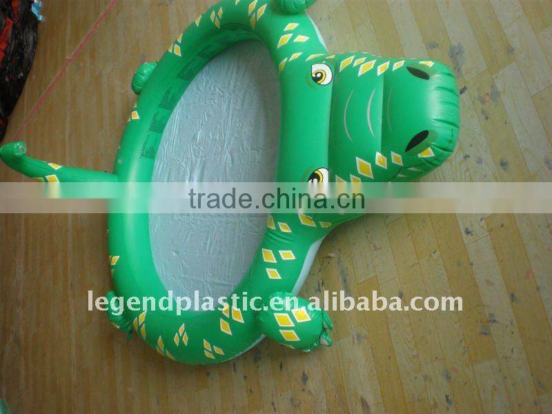 inflatable crocodile pool