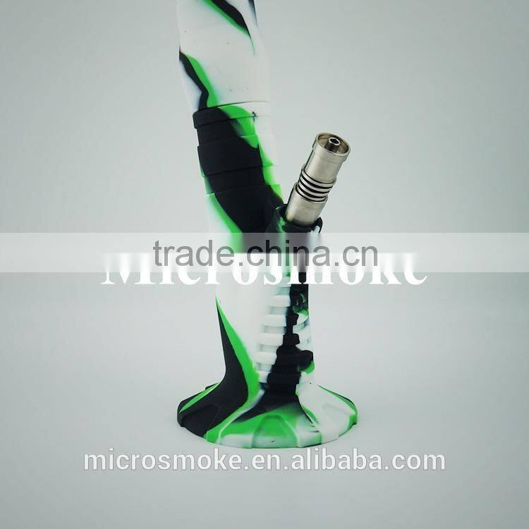 Different colors silicone cover glass hookah smoking accessories Silicone waterpipes glass cover for smoking wholesale in stock