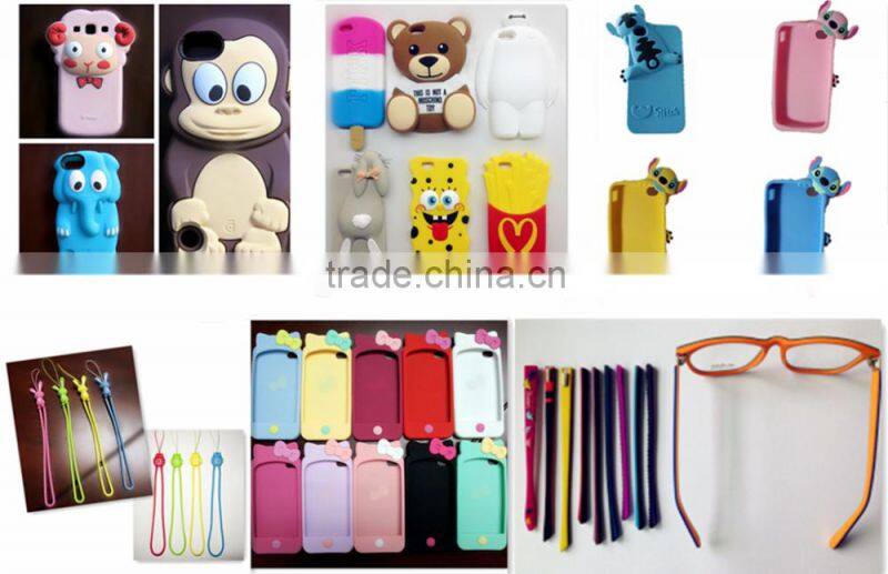 leg of glasses skid resistance antiskid silicone double-deck double layer glasses frame