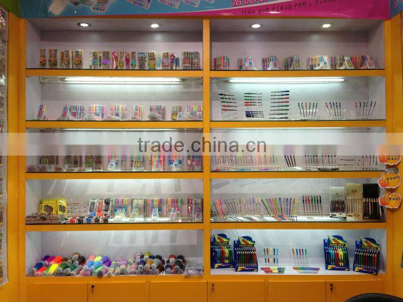 2014 new production chinese supplier 12 colors pastel gel pen