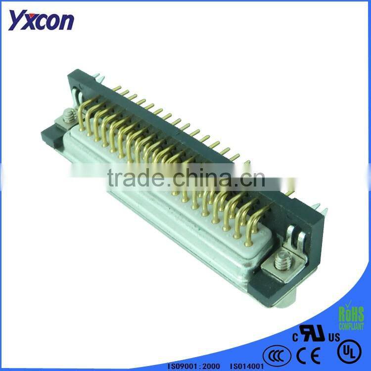 HDB 78P 180 female D-sub connector