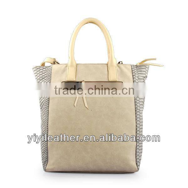 1879 Latest Costom fashion cowhide leather woman tote bag