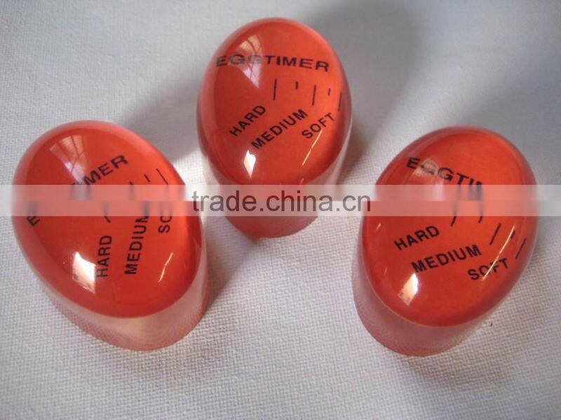 Egg-Per'fect Color Changing Egg Timer Egg Thermometer Cooking Timer Tools