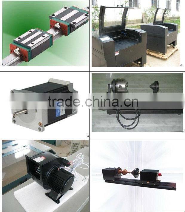 New Product Metal tube/glass tube HB-6545 CO2 articles laser Cutting /Engraving Machine